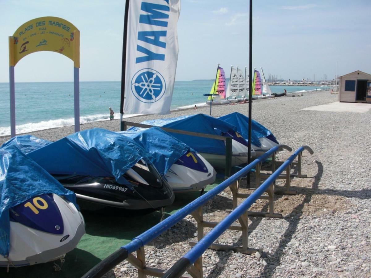 Agreable Appartement 4 Personnes A Villeneuve-Loubet Plage, Piscine, Mer, Commerces A Proximite מראה חיצוני תמונה